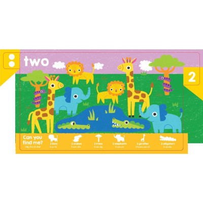 Sách - Con Số Ngộ Nghĩnh - Học Số Và Quan Sát - Megabook