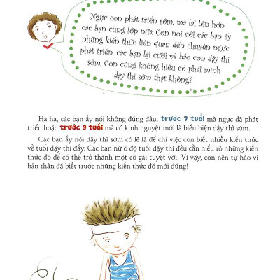 Cẩm Nang Bé Gái Tuổi Dậy Thì - Quyển 1: 160 Câu Hỏi - Đáp Về Sinh Lí Bạn Gái Tuổi Dậy Thì (Tái Bản 2019)