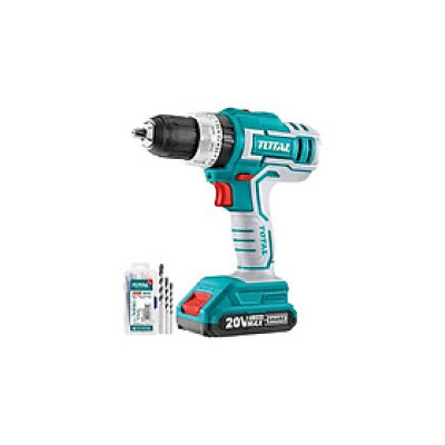 MÁY KHOAN BÚA DÙNG PIN 20V (2 PIN 2.0AH VÀ 1 SẠC) TOTAL TIDLI20031 - HÀNG CHÍNH HÃNG