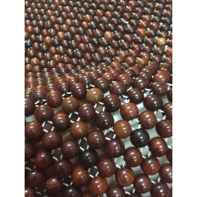 Lót ghế ô tô hạt gỗ Trắc ( hình thật )