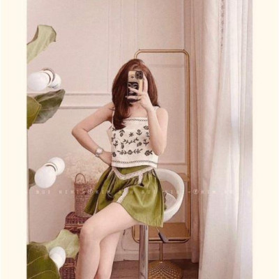 bộ nữ 2 dây - chất đũi tơ, cực sang chảnh, siêu hot hit năm 2021 (N2)