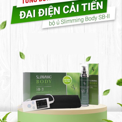 Bộ Ủ Nóng Tan Mỡ SLIMMING BODY 2 hỗ trợ giảm mỡ Bụng , Đùi Hiệu Quả - Bản cải tiến 2021