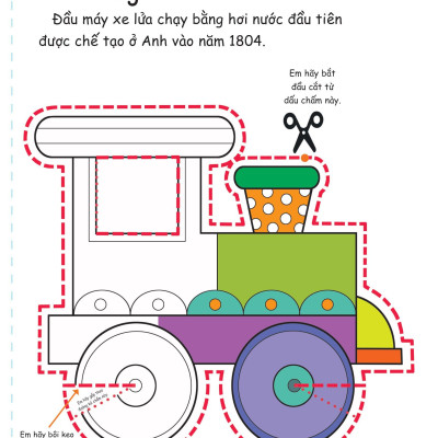 Cắt, Gấp, Tô Màu - Các Loại Phương Tiện