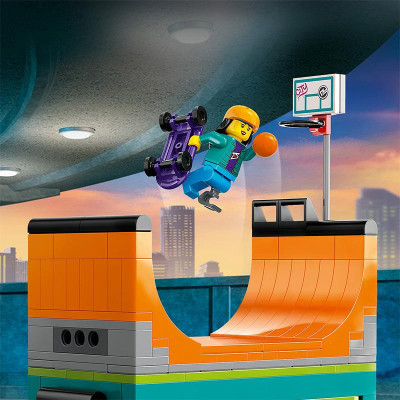 Đồ Chơi Lắp Ráp Công Viên Trượt Ván Lego City 60364 (454 chi tiết)