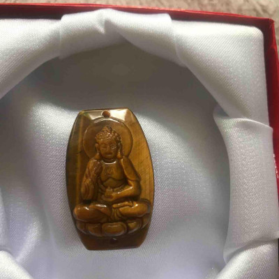 MẶT A DI ĐÀ PHỐI VÒNG TAY ĐỘ MỆNH NAM NỮ tuổi TUẤT HỢI mệnh KIM THỔ THUỶ dài 36mm đk 23mm 