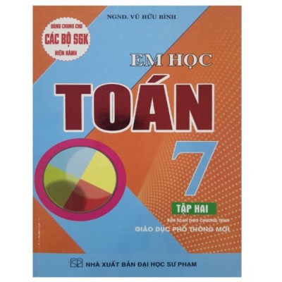 ` Sách - Combo Em học Toán 7- (Tập 1+Tập 2) - Biên soạn theo chương trình giáo dục phổ thông mới
