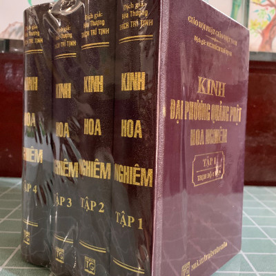 Kinh Đại Phương Quảng Phật Hoa Nghiêm (Trọn bộ 4 tập)