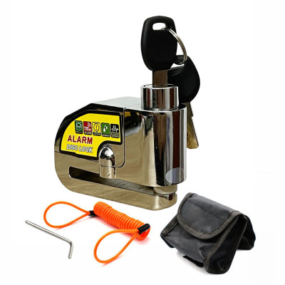 Khóa Đĩa Xe Máy Báo Động Kailun LK-303 – Cao Cấp, Kèm Full Phụ Kiện