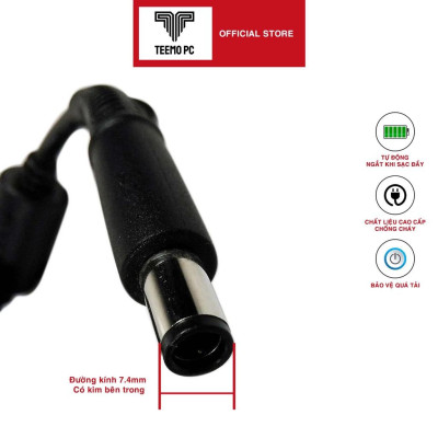 Sạc Tương Thích Cho Laptop Máy Tinh Hp Hp Elitebook 2570P - Hàng Nhập Khẩu New Seal TEEMO PC TEAC704