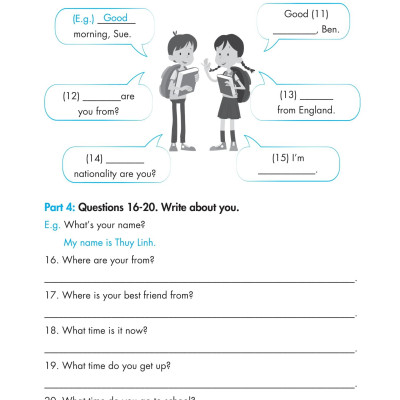 Big 4 - Bộ Đề Tự Kiểm Tra 4 Kỹ Năng Nghe-Nói-Đọc-Viết Tiếng Anh Lớp 4 - Tập 1 (Cơ Bản Và Nâng Cao)