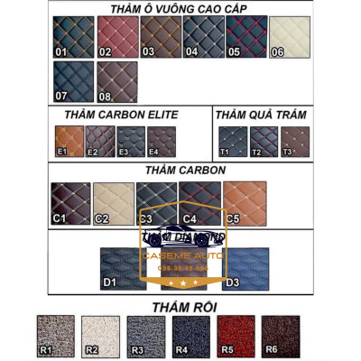 [FORD EVEREST] Thảm Trải Sàn, Lót Sàn Ô Tô 5D 6D Thiết Kế Theo Xe FORD EVEREST 2023 Chống Nước, Không Mùi - MẪU Ô VUÔNG - Hàng Chính Hãng