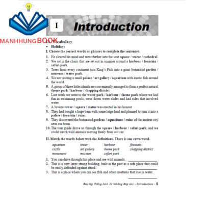 SÁCH - bài tập tiếng anh 11 chân trời không đáp án theo chương trình giáo dục phổ thông mới