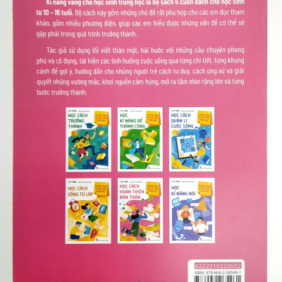 Kĩ Năng Vàng Cho Học Sinh Trung Học - Học Cách Hoàn Thiện Bản Thân