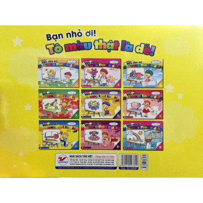 Bạn Nhỏ Ơi, Tô Màu Thật Là Dễ - Tập 1