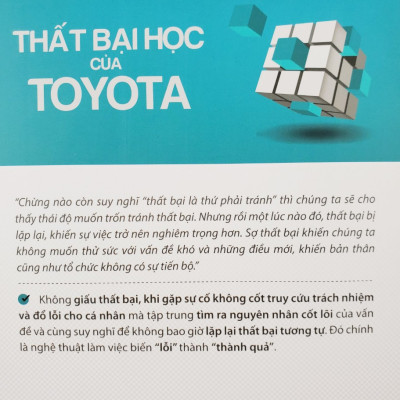 Thất Bại Bài Học Của TOYOTA