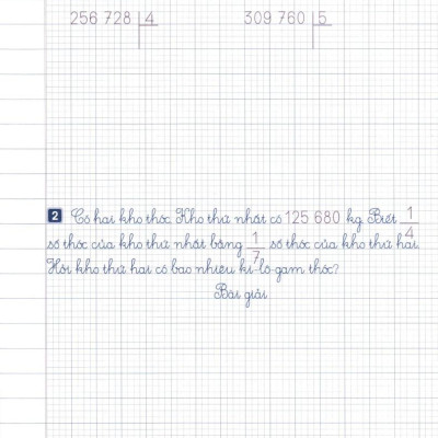 Sách - Vở Ô Li Bài Tập Toán 4 - Quyển 2