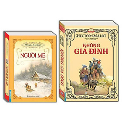 Sách - Không Gia Đình + Người Mẹ - Combo 2 Cuốn Bìa Mềm - Minh Thắng