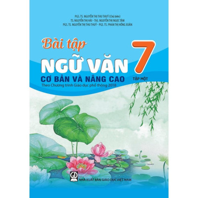 Sách - Combo Bài tập ngữ văn 7 cơ bản và nâng cao (T1 + T2) Theo Chương trình Giáo dục phổ thông 2018