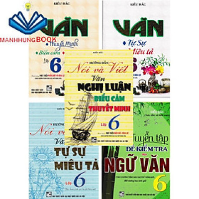 SÁCH - Văn Tự Sự - Miêu Tả Lớp 6 Biên Soạn Theo Chương Trình Mới (combo 5 cuốn)