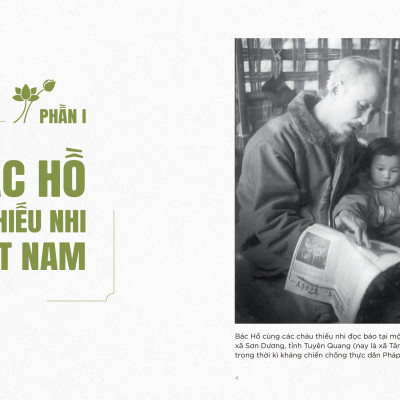 Sách - Bác Hồ Với Thiếu Nhi (Tái Bản 2025)