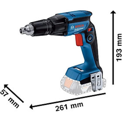 THÂN MÁY VẶN VÍT DÙNG PIN BOSCH GTB 185-LI (SOLO) - HÀNG CHÍNH HÃNG