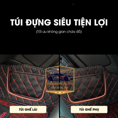 [FORD EVEREST] Thảm Trải Sàn, Lót Sàn Ô Tô 5D 6D Thiết Kế Theo Xe FORD EVEREST 2018 Chống Nước, Không Mùi - MẪU QUẢ TRÁM - Hàng Chính Hãng