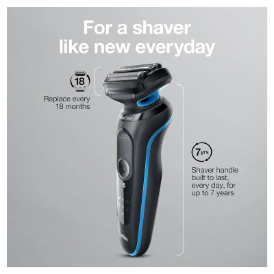 MÁY CẠO RÂU BRAUN SERIES 5 5031S hàng chính hãng