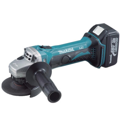 MÁY MÀI GÓC DÙNG PIN 18V 100MM (01 SẠC NHANH ,02 PIN 18V/ 4.0AH) MAKITA DGA402RME- HÀNG CHÍNH HÃNG
