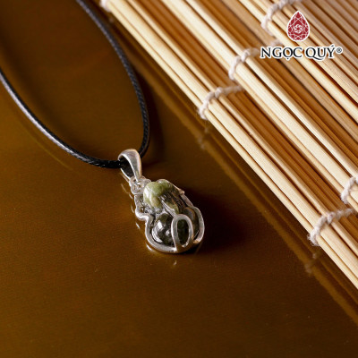 Mặt dây chuyền tỳ hưu saphire 22x15mm mệnh thủy, mộc - Ngọc Quý Gemstones