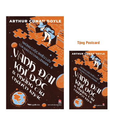 Sách - Những Cuộc Phiêu Lưu Của Giáo Sư Challenger - Tập 2 - Vành Đai Khí Độc Và Những Câu Chuyện Khác - Tặng Kèm Postcard