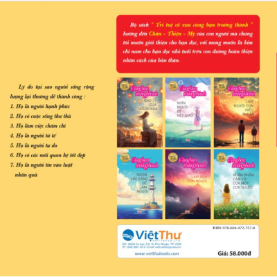 Sách - Cùng Bạn Trưởng Thành - Đạo Lý Của Người Xưa - Việt Thư