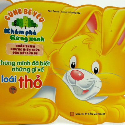 Cùng Bé Yêu Khám Phá Rừng Xanh - Chúng Mình Đã Biết Gì Về Loài Thỏ