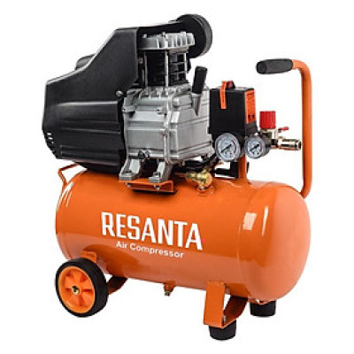 MÁY NÉN KHÍ DÙNG ĐẦU 1600W RESANTA/HUTER 230/24  (74/7/8) - HÀNG CHÍNH HÃNG