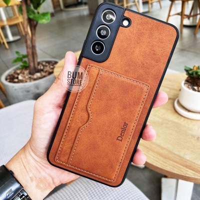 Ốp Lưng Da Có Ngăn Để Thẻ Cao Cấp Cho Samsung S24 Ultra / S23 Ultra / S23 PLus / S22 Ultra / S22 Plus / Note 20 Ultra