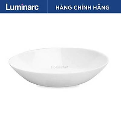 Bộ 6 đĩa thủy tinh sâu lòng Luminarc Diwali 20cm - N3605*6, chịu sốc nhiệt tốt