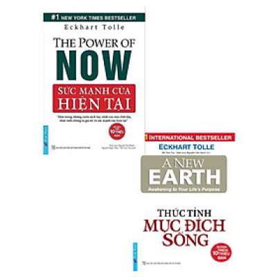 Combo Thức Tỉnh Mục Đích Sống + Sức Mạnh Của Hiện Tại (Bộ 2 Cuốn)_FN