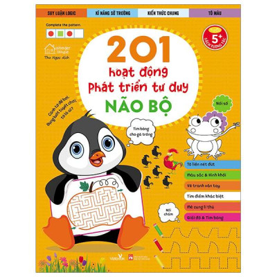 Sách - 201 Hoạt Động Phát Triển Tư Duy - Não Bộ