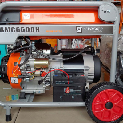 Máy Phát Điện Chạy Xăng 5KW AmaxGold AMG6500H- Hàng Chính Hãng