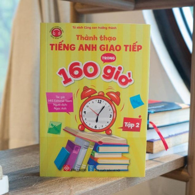 Sách - Thành Thạo Tiếng Anh Giao Tiếp Trong 160 Giờ - Combo 2 Tập - Đinh Tị Books