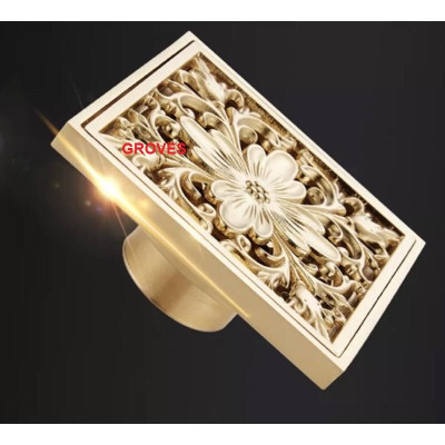 Thoát sàn đồng cổ hoa văn Groves