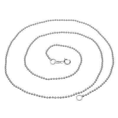 Dây Chuyền Nữ Bạc Hiểu Minh DCN009 bi tròn