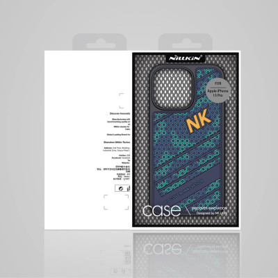 Ốp lưng chống sốc cho iPhone 13 Pro họa tiết mặt lưng 3D hiệu Nillkin Striker (chống sốc cực tốt, họa tiết màu 3D cá tính) - hàng nhập khẩu