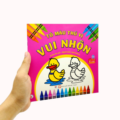 Tô Màu Thú Vị - Vui Nhộn (Dành Cho Trẻ Từ 3 Tuổi)