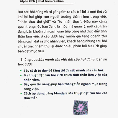 Sức Mạnh Của Việc Đặt Câu Hỏi Đúng (Tặng Kèm Bookmark Sáng Tạo)