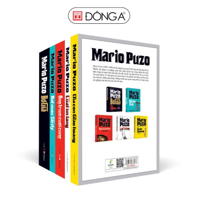 Sách - Boxset 5 tiểu thuyết của Mario Puzo - Đông A