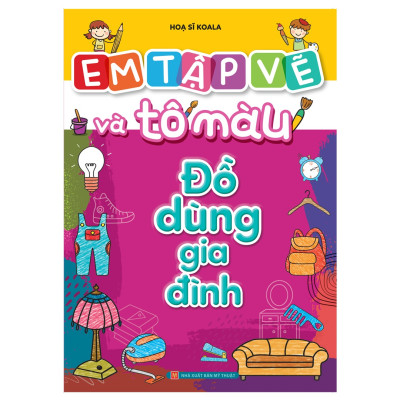 Sách: Combo Em Tập Vẽ Và Tô Màu (Túi 8 Cuốn)