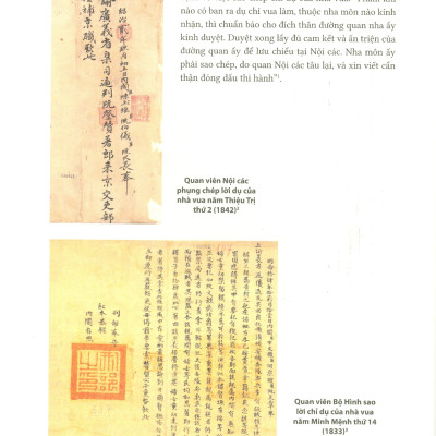 (Bìa cứng - In màu - Phiên bản 2022) NGỰ PHÊ TRÊN CHÂU BẢN TRIỀU NGUYỄN (1802 – 1945) – Trung tâm Lưu trữ quốc gia I biên soạn - NXB ĐH Sư phạm 