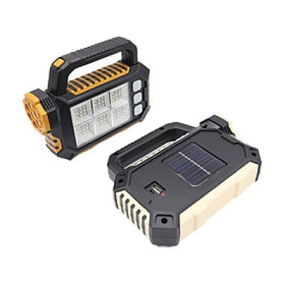 Đèn Pin Sạc Cầm Tay 3 Chế Độ Sáng Tiện Lợi Có Thêm Sạc Qua Tấm Pin Năng Lượng Mặt Trời