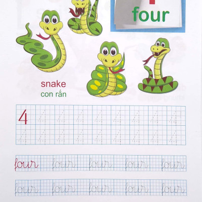 Chuẩn Bị Cho Bé Vào Lớp 1: Tiếng Anh Chữ Số