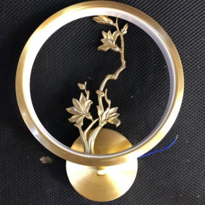 Đèn tường đồng cây, đèn treo tường cao cấp, đèn trang trí, đèn decor, đèn phòng nghỉ C6581 DT